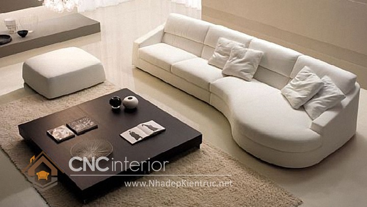 Bộ ghế sofa phòng khách đẹp CNC – H07