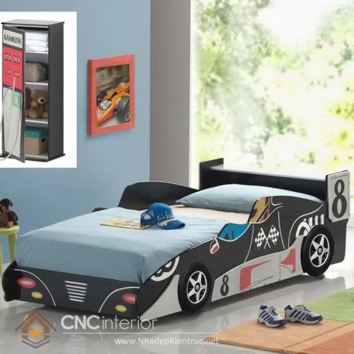 Giường ngủ xe hơi cho bé (7)