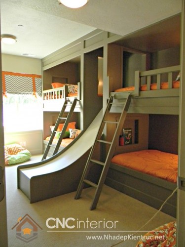 Mẫu giường tầng gỗ đẹp (3)